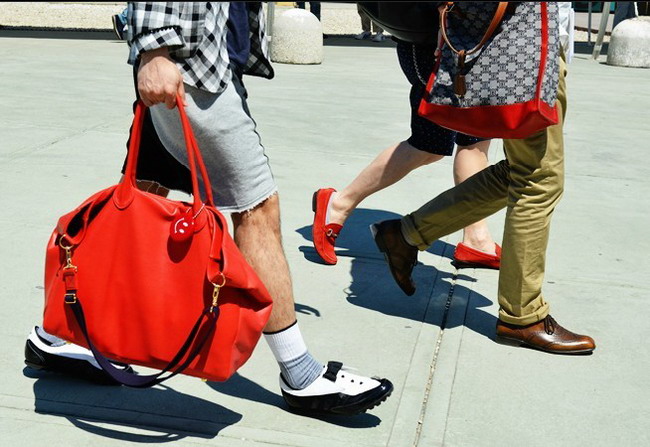 Tommy Ton����ʱװ�������  ��ɫ���˵�����