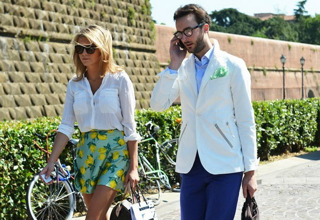 Tommy Ton����ʱװ�������  ��ɫ���˵�����