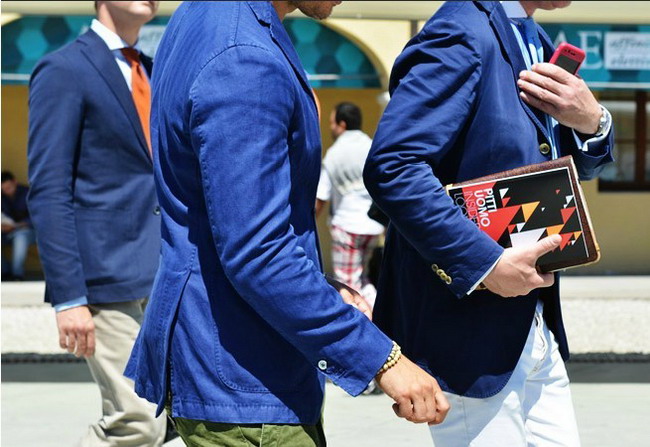 Tommy Ton����ʱװ�������  ��ɫ���˵�����