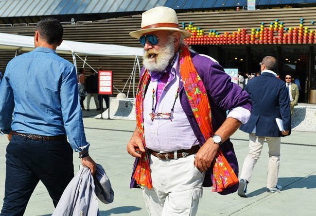 Tommy Ton����ʱװ�������  ��ɫ���˵�����