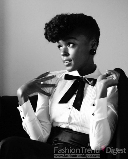 29. 加奈兒•夢奈（Janelle Monae），黑人才女歌手。 