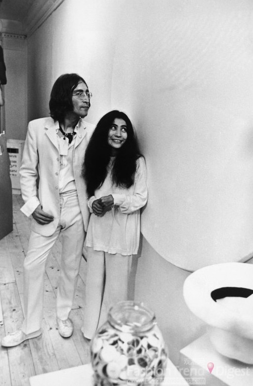 9. John Lennon 和Yoko Ono, 1968 