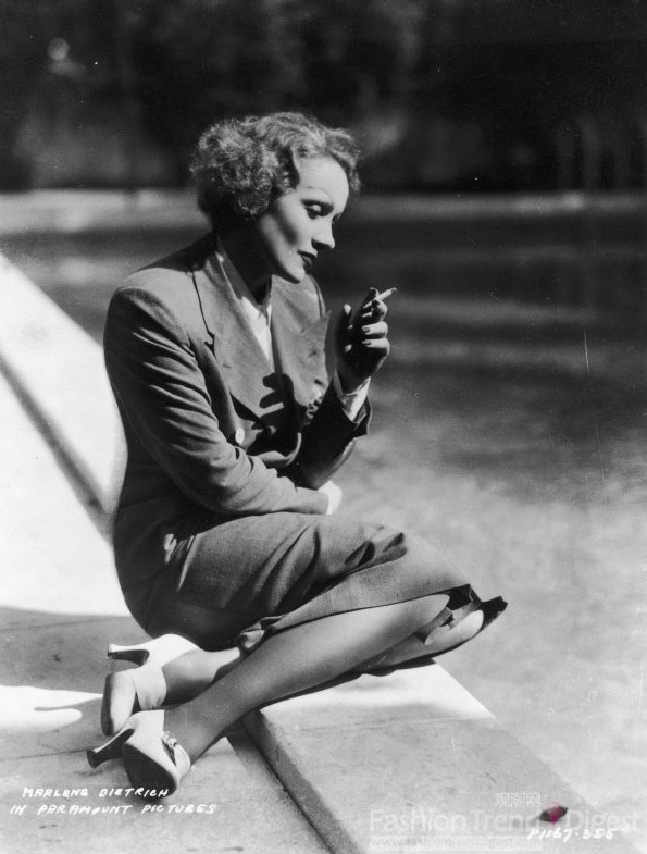 2. 玛琳•黛德丽（Marlene Dietrich）, 1932 