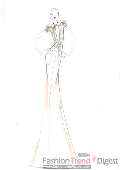 26. Jenny Packham  黑色电影 