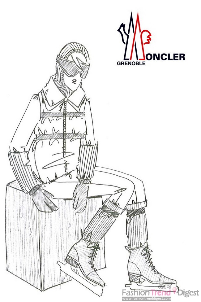 33. “溜冰” — Sandro Mandrino, Moncler Grenoble 