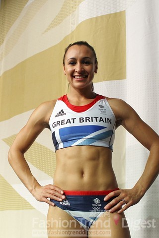 43. 女子七项全能选手Jessica Ennis