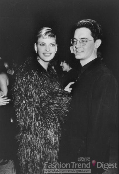 12.	1994年琳達•伊萬格麗斯塔 (Linda Evangelista)和凱爾•麥克拉克倫（Kyle MacLachlan）