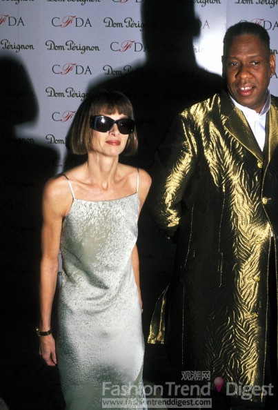 15.	1997年安娜•溫圖爾 (Anna Wintour)和Andre Leon Talley