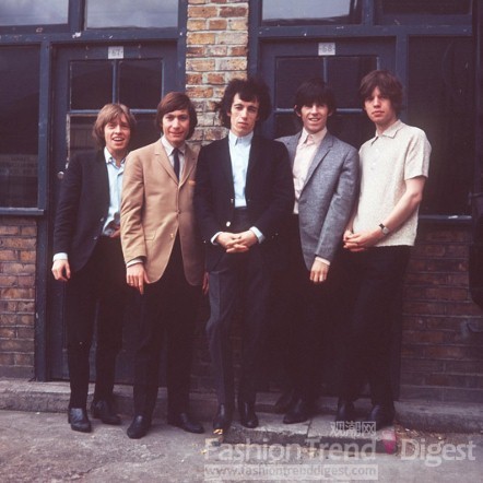 5.	1964年的滚石乐队成员。