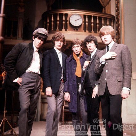12.	1965年的滚石乐队。