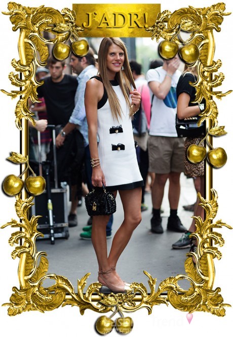 7. Anna Dello Russo <br>
时尚上她不仅是时尚博主，还是日本Vogue版的主编，私下里她也喜欢设计，Anna Dello Russo将与H&M合作在今年10月份特别推出OTT配饰系列。<br>
<br>
博客：http://www.annadellorusso.com/<br>
