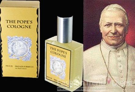 3. The Pope触角延伸到香水制造商，'The Pope's Cologne'香水是由顶级配方制造完成。