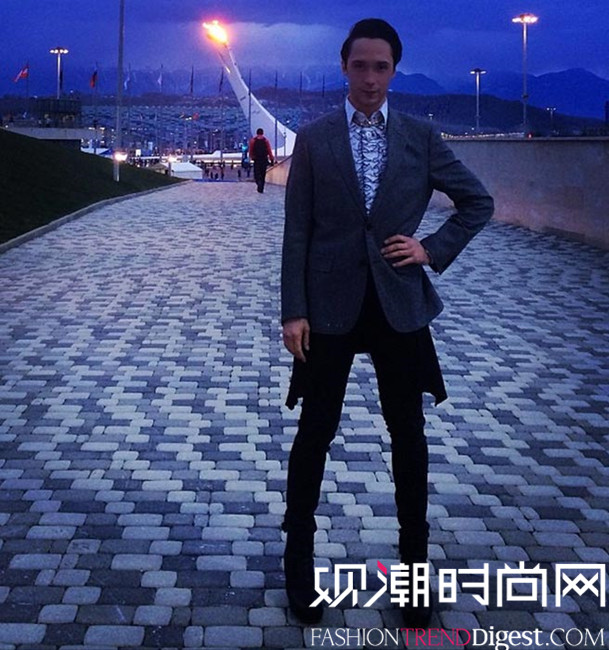 索契冬奥会上johnny weir的魅力