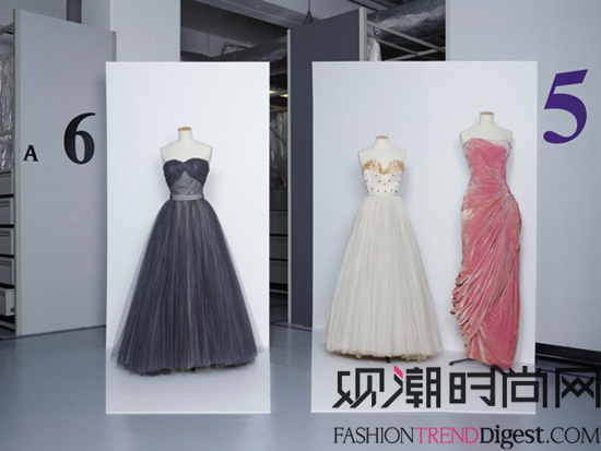 christian Dior、Jacques Fath以及Jaques Griffe的裙裝